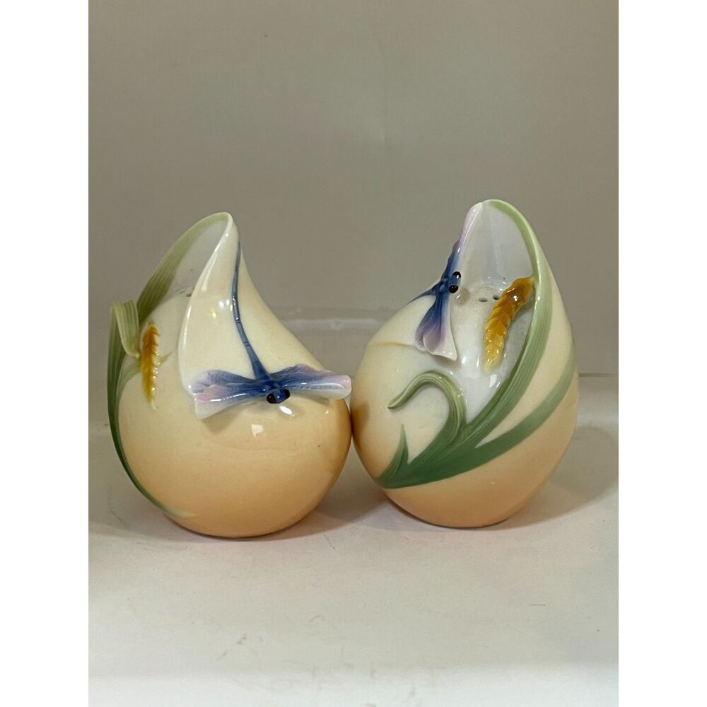 Franz Collection Dragonfly Pair Salt & Pepper FZ00599